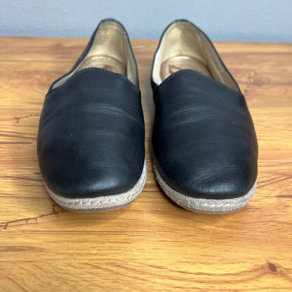 Sam Edelman Everie Black Leather Loafers Flats Women Size 7M Slip On Shoes - Picture 7 of 10